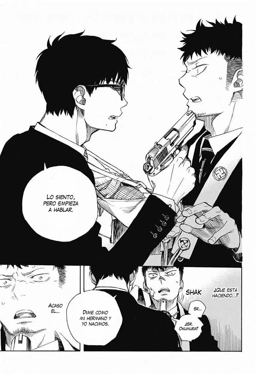 Ao no Exorcist capítulo 91, página 29