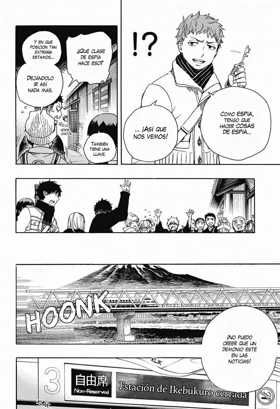 Ao no Exorcist capítulo 92, página 6