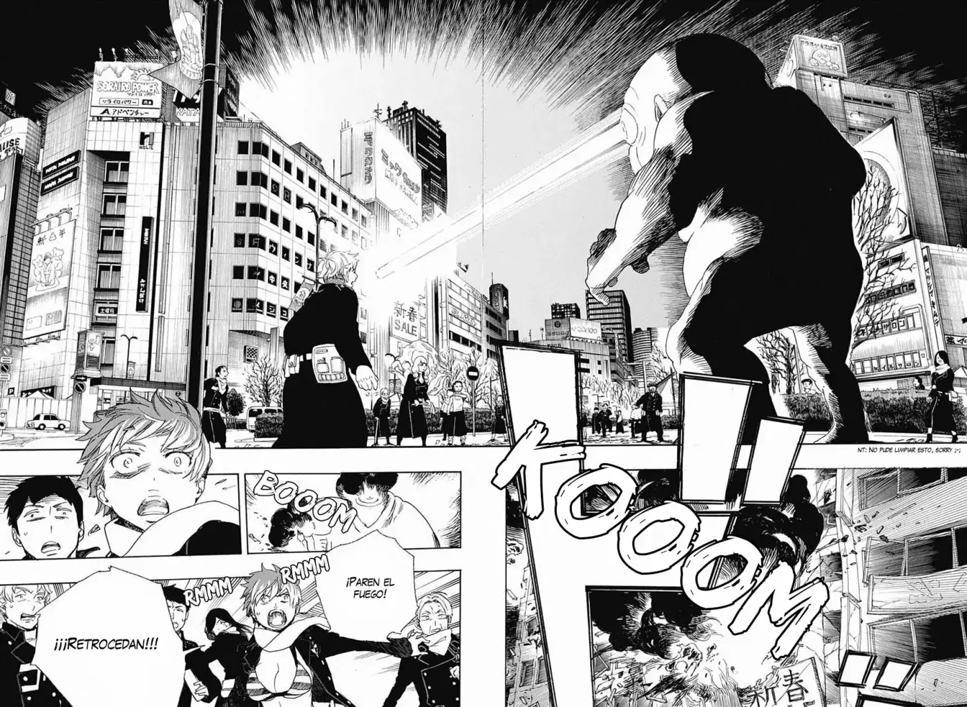 Ao no Exorcist capítulo 92, página 12