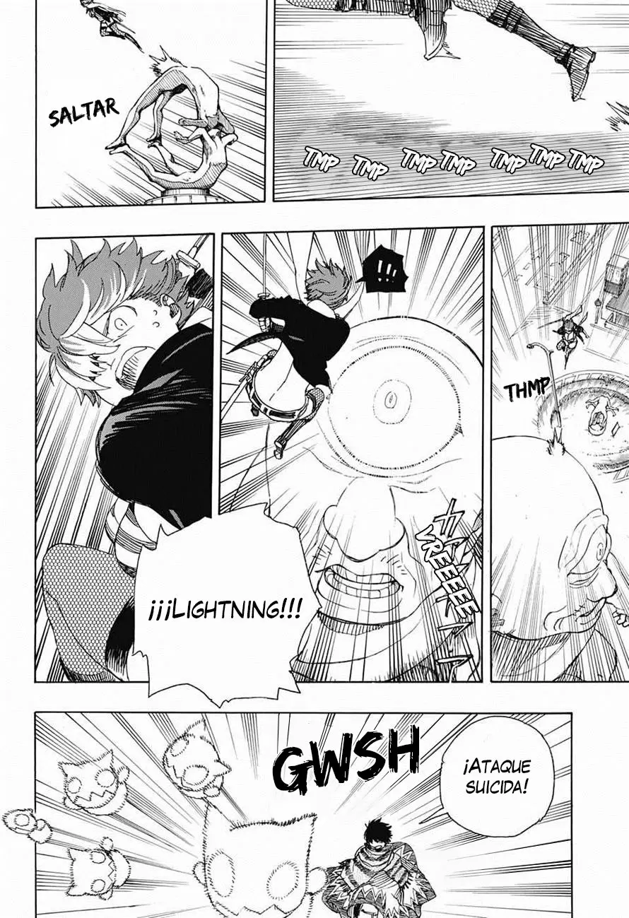 Ao no Exorcist capítulo 92, página 17