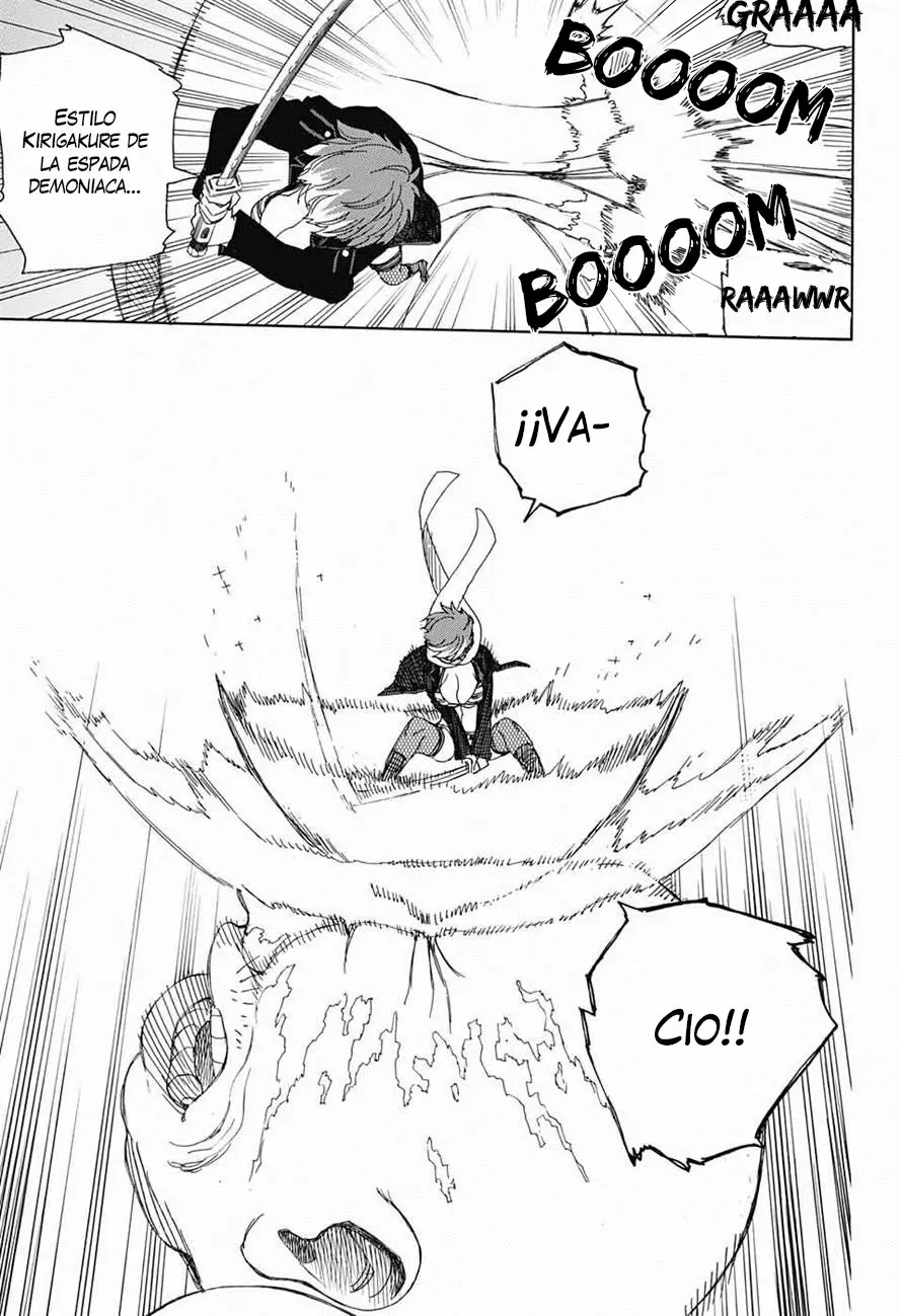 Ao no Exorcist capítulo 92, página 18