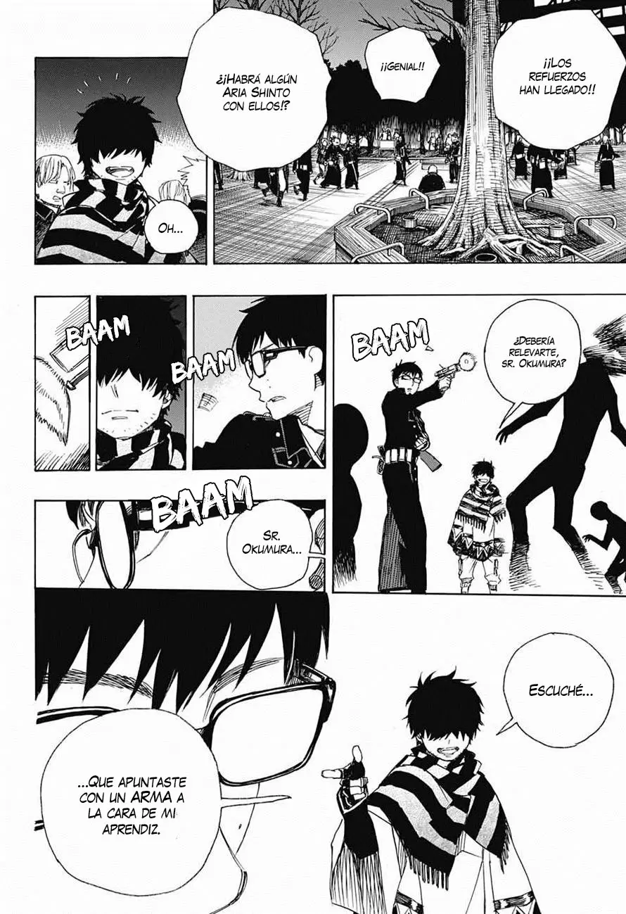 Ao no Exorcist capítulo 92, página 21