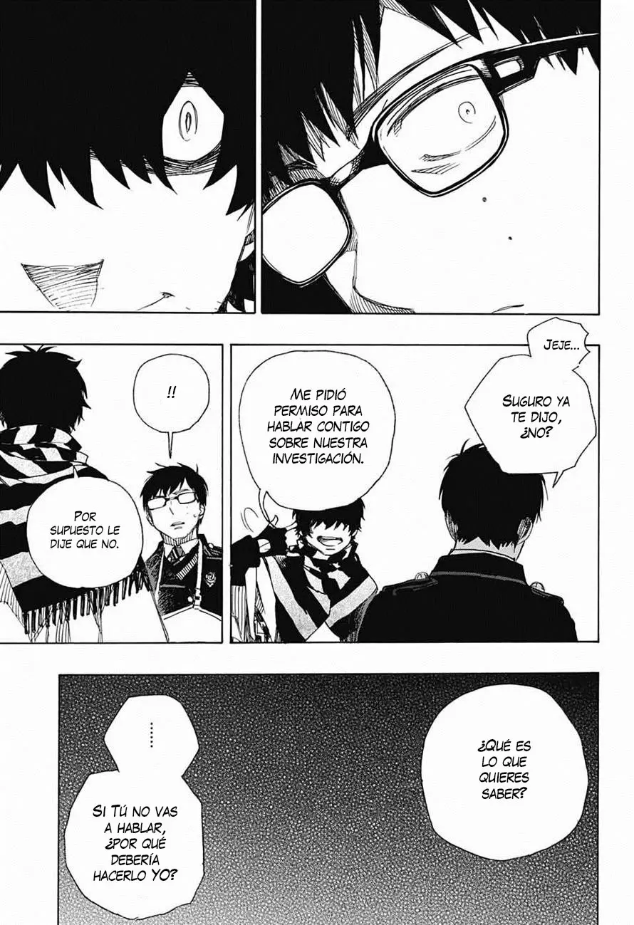 Ao no Exorcist capítulo 92, página 22