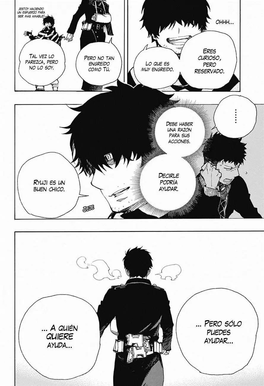 Ao no Exorcist capítulo 92, página 23