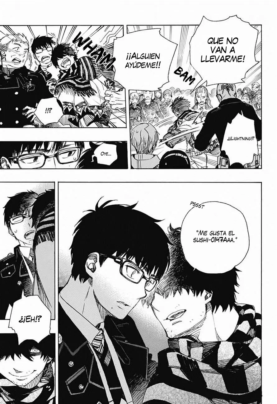 Ao no Exorcist capítulo 92, página 28
