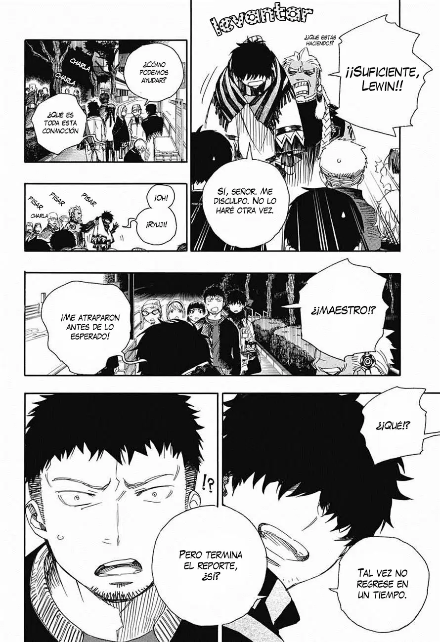 Ao no Exorcist capítulo 92, página 29