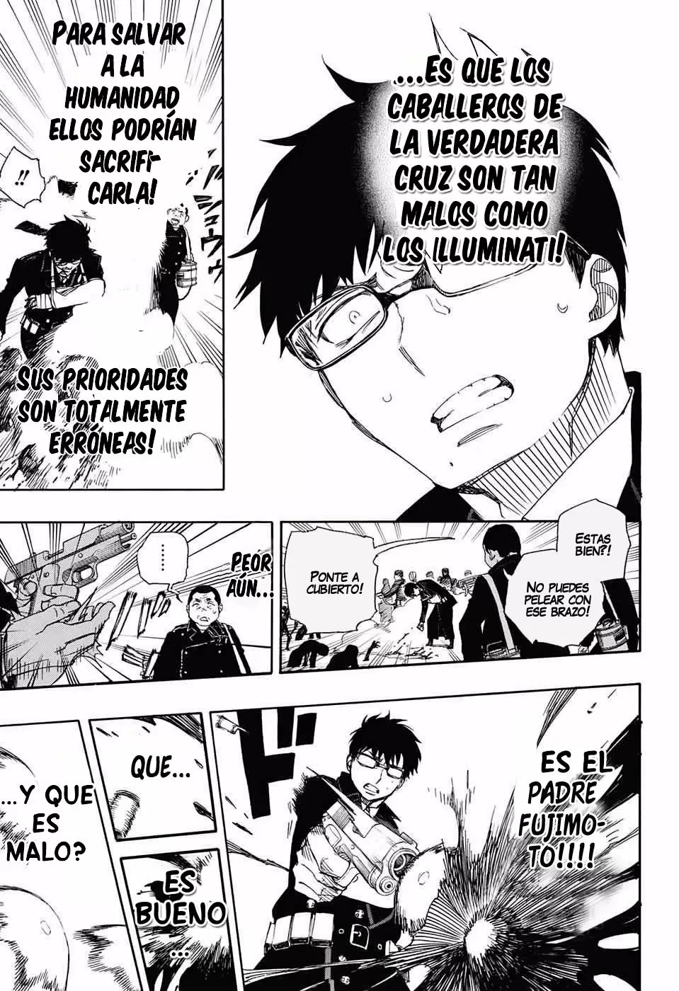 Ao no Exorcist capítulo 93, página 6