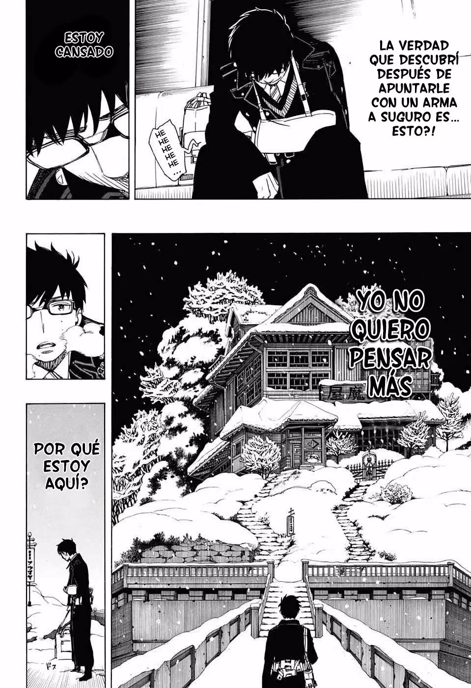 Ao no Exorcist capítulo 93, página 9