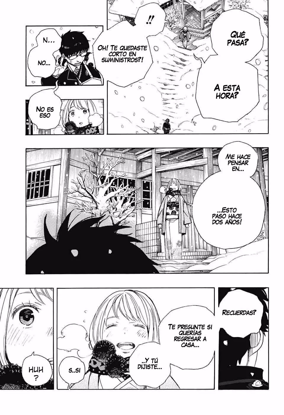 Ao no Exorcist capítulo 93, página 15