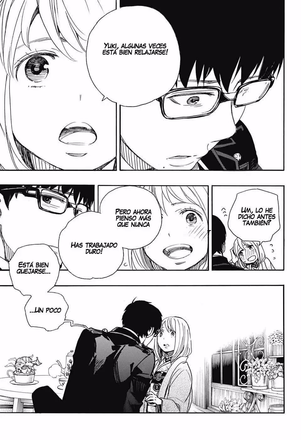 Ao no Exorcist capítulo 93, página 17