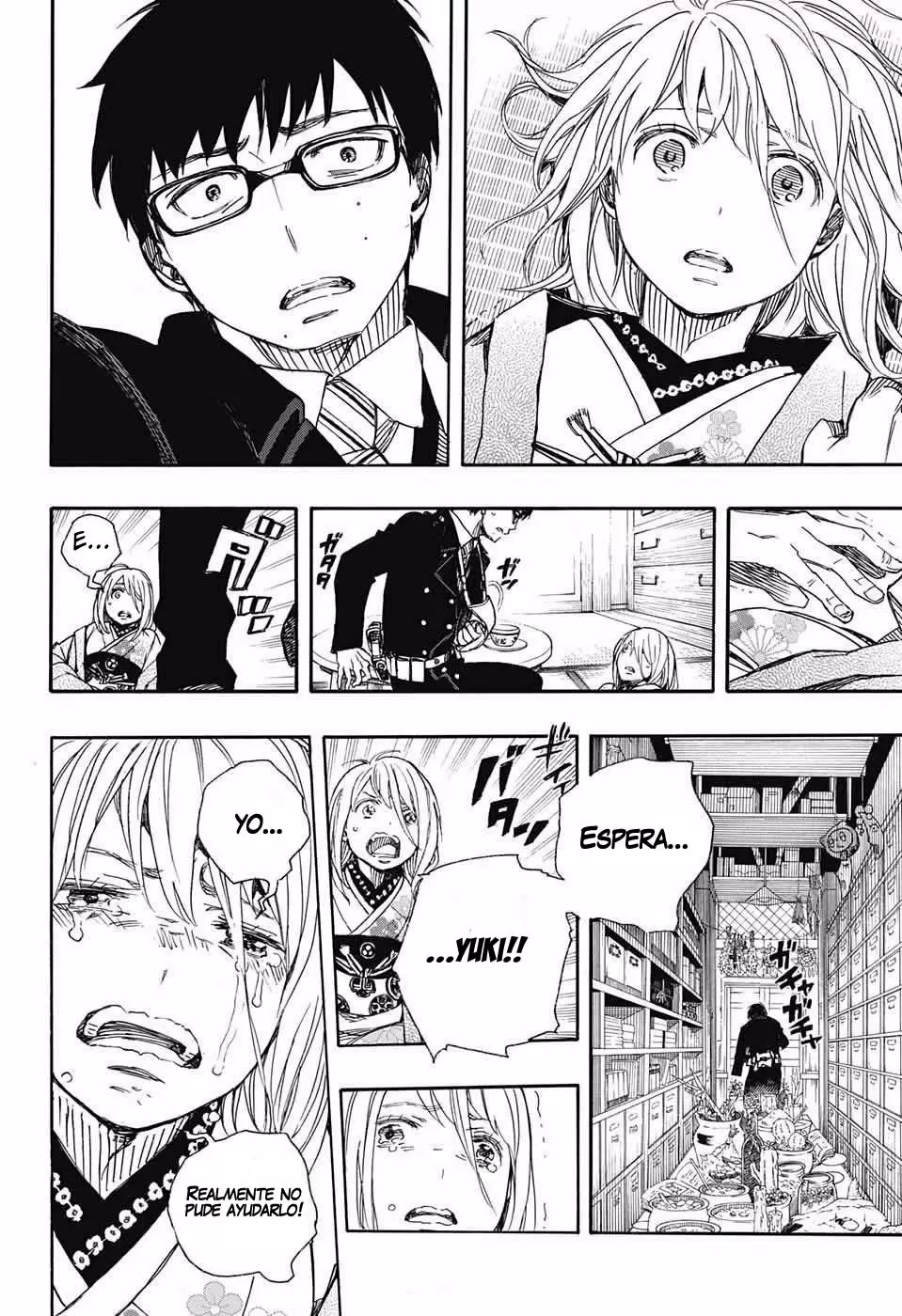 Ao no Exorcist capítulo 93, página 22