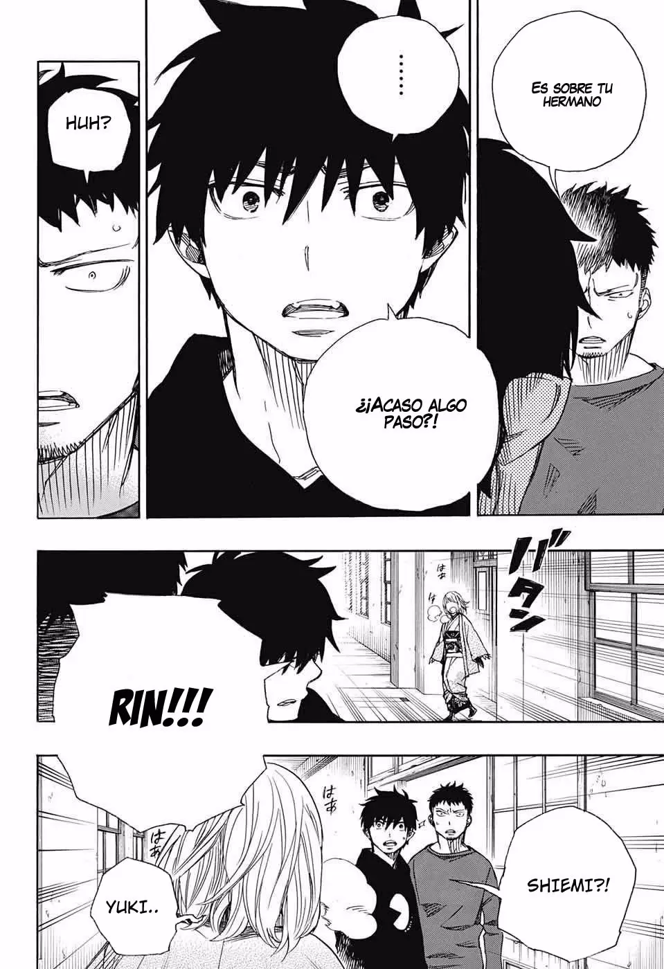 Ao no Exorcist capítulo 93, página 29