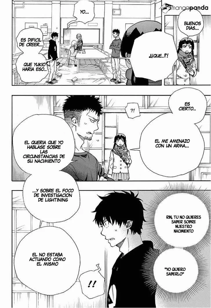 Ao no Exorcist capítulo 94, página 11