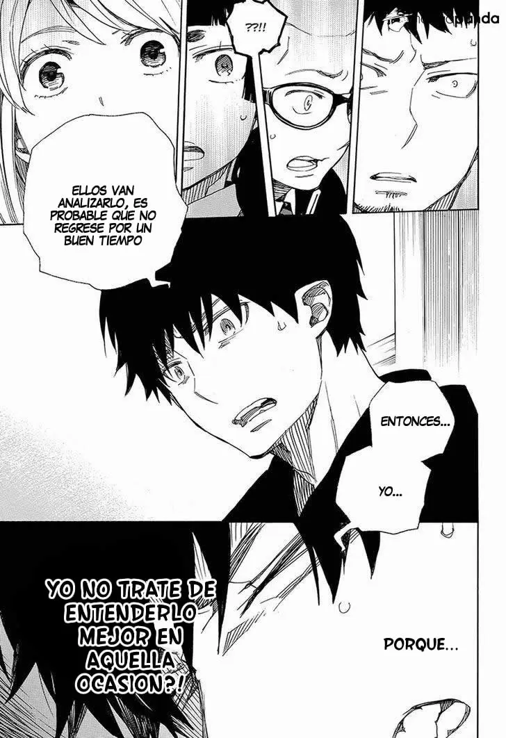 Ao no Exorcist capítulo 95, página 26