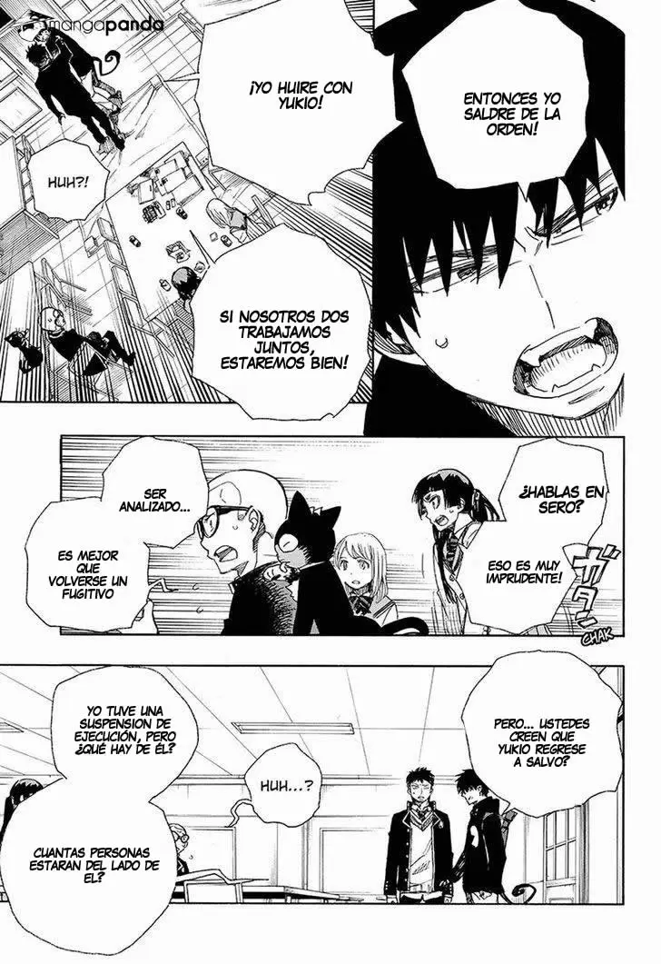 Ao no Exorcist capítulo 95, página 28