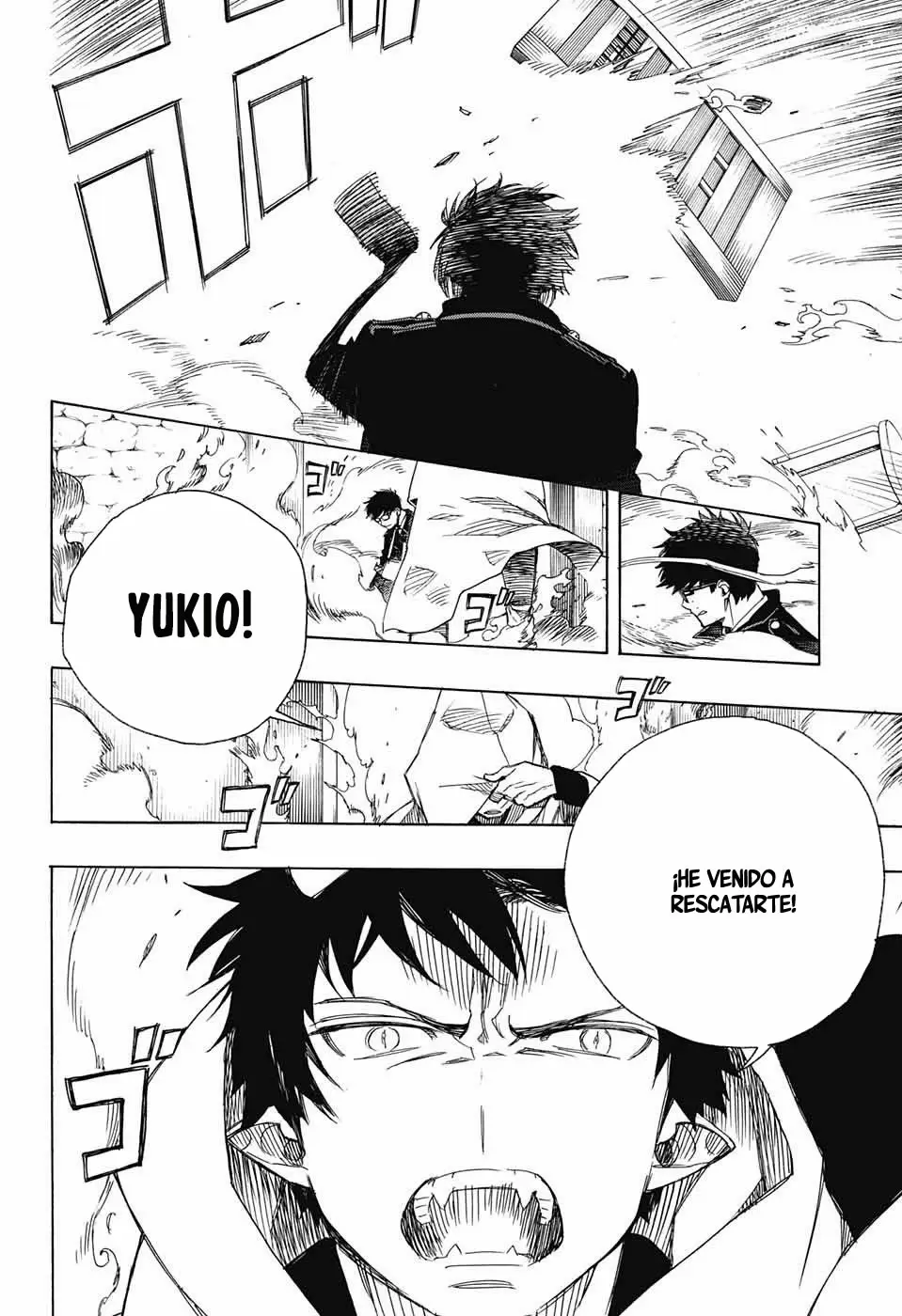 Ao no Exorcist capítulo 96, página 4