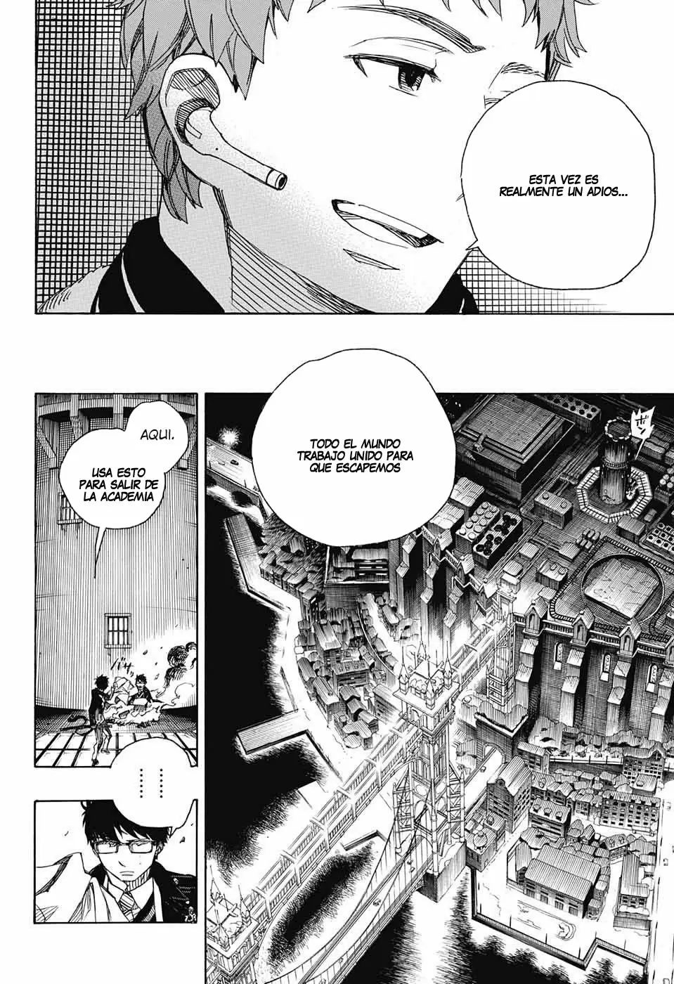 Ao no Exorcist capítulo 96, página 10