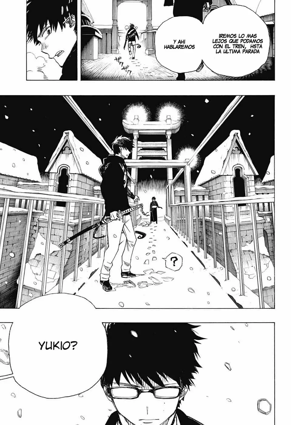 Ao no Exorcist capítulo 96, página 11