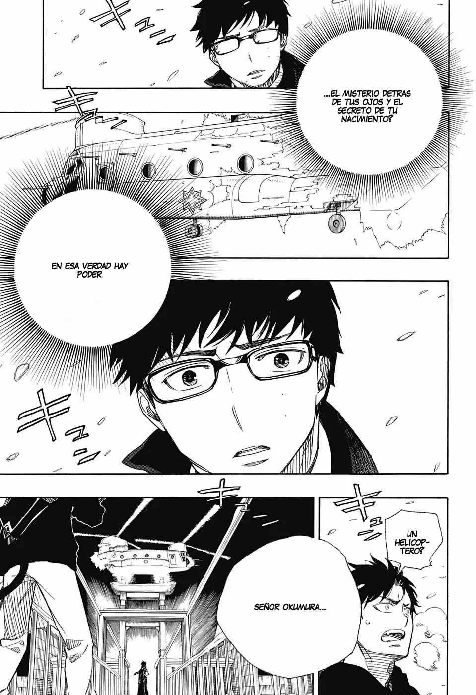 Ao no Exorcist capítulo 96, página 15