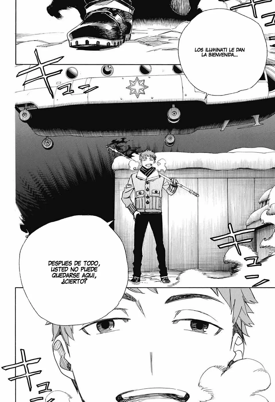 Ao no Exorcist capítulo 96, página 16