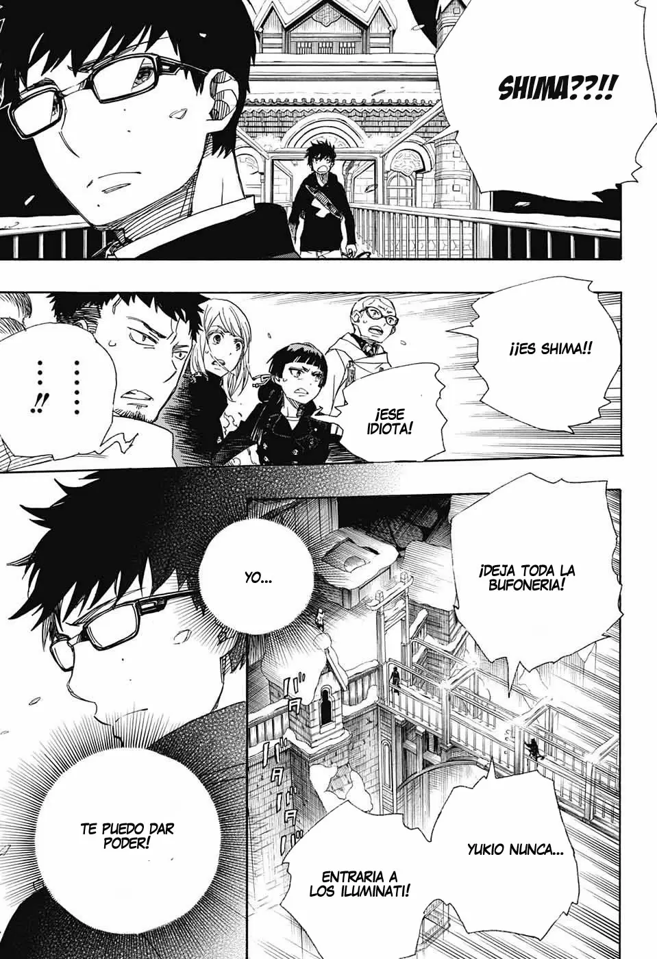 Ao no Exorcist capítulo 96, página 17
