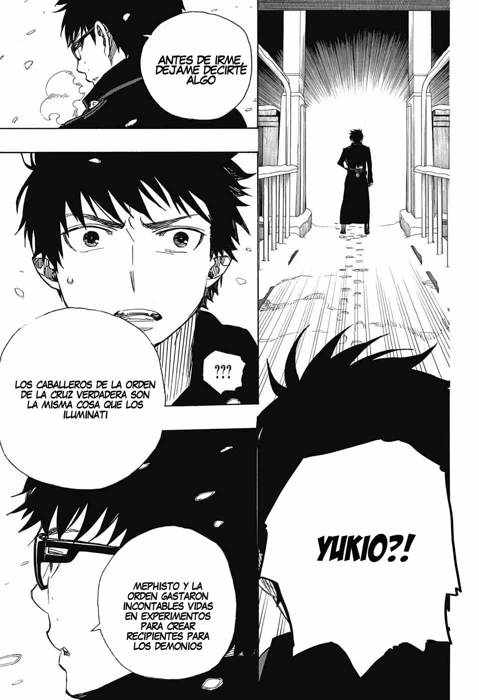 Ao no Exorcist capítulo 96, página 19