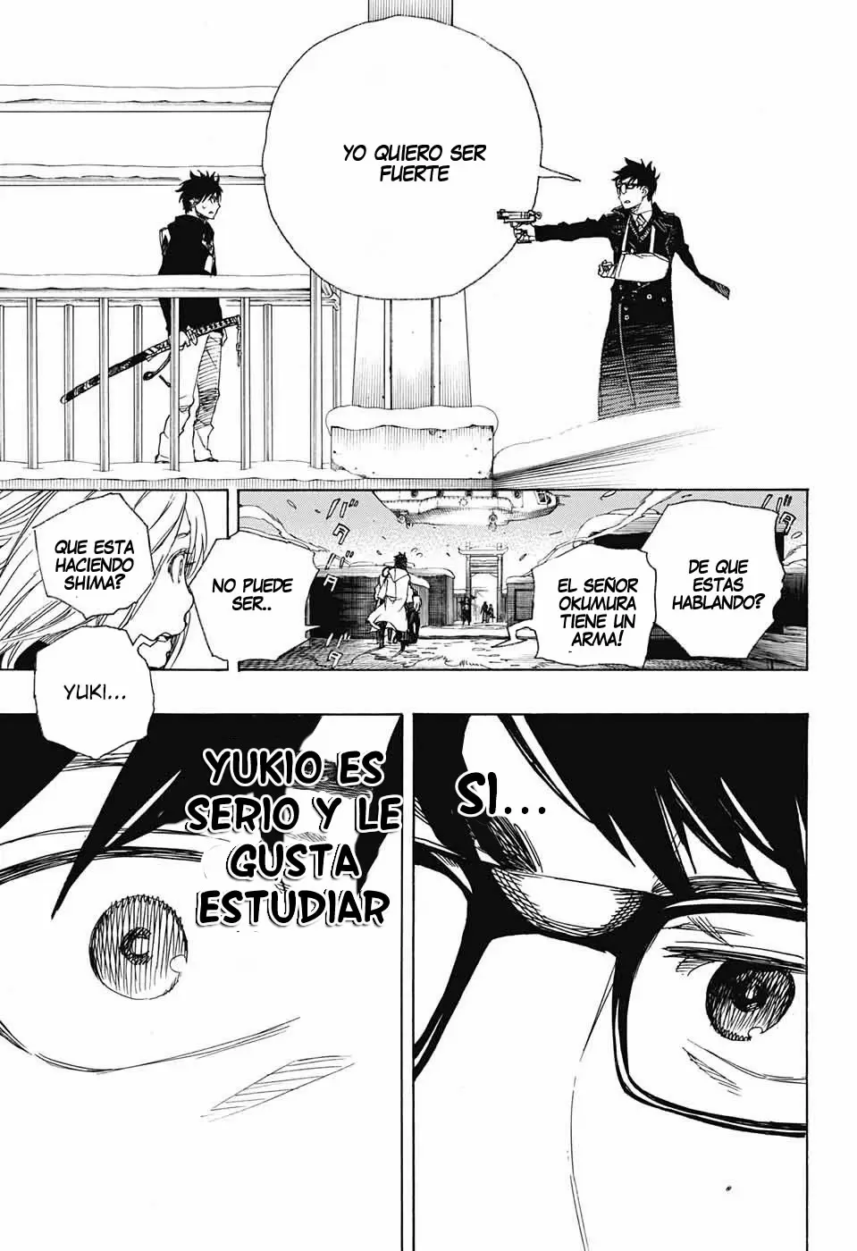 Ao no Exorcist capítulo 96, página 27
