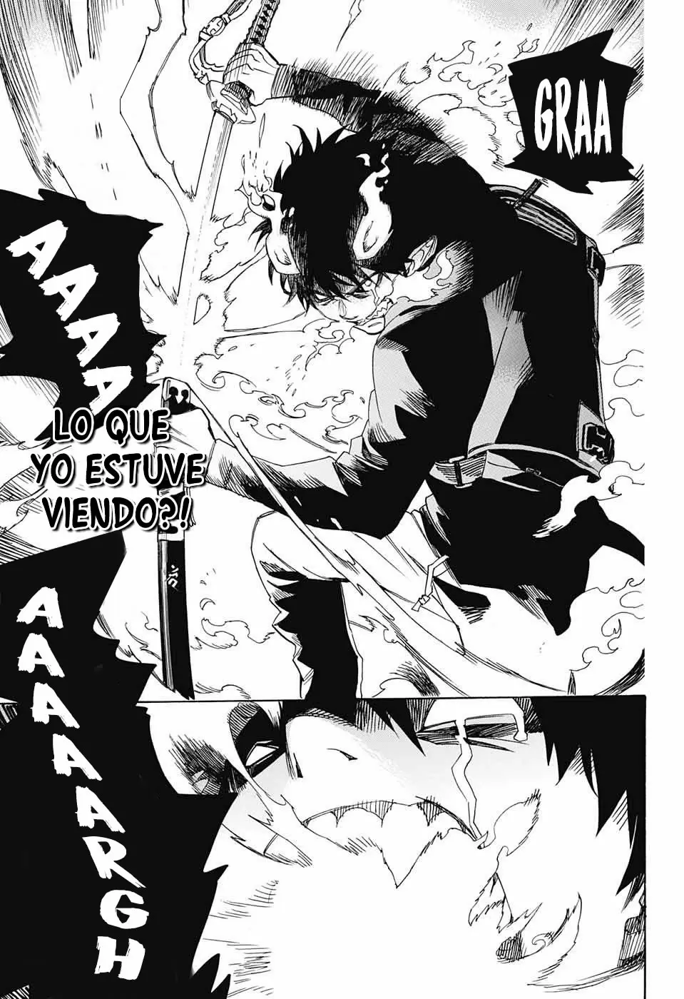 Ao no Exorcist capítulo 96, página 32