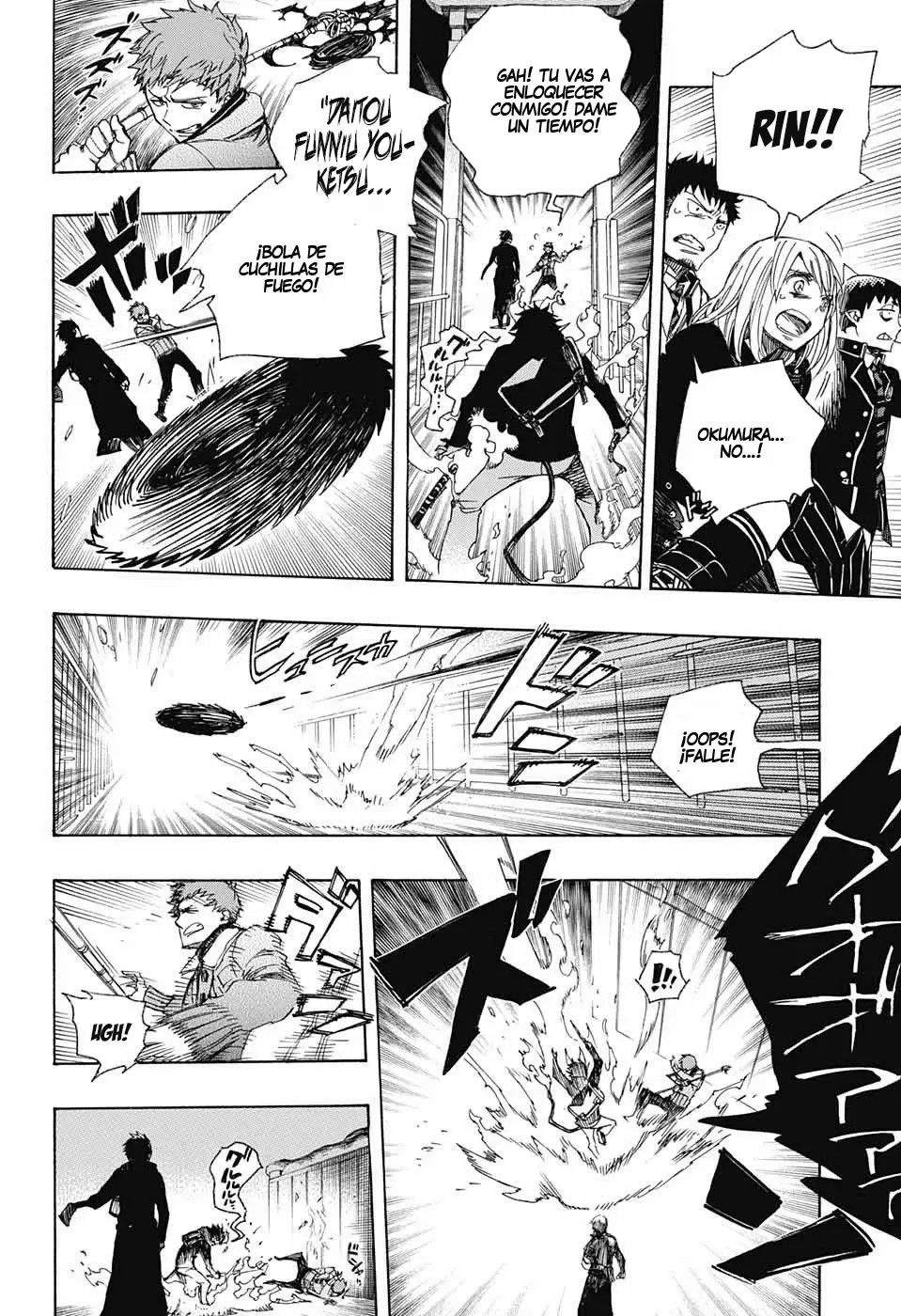 Ao no Exorcist capítulo 96, página 33