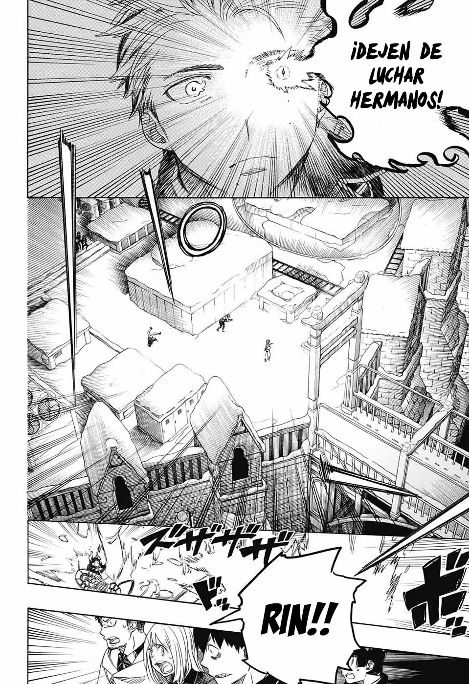 Ao no Exorcist capítulo 97, página 4
