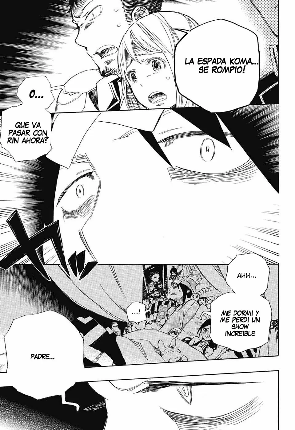 Ao no Exorcist capítulo 97, página 5