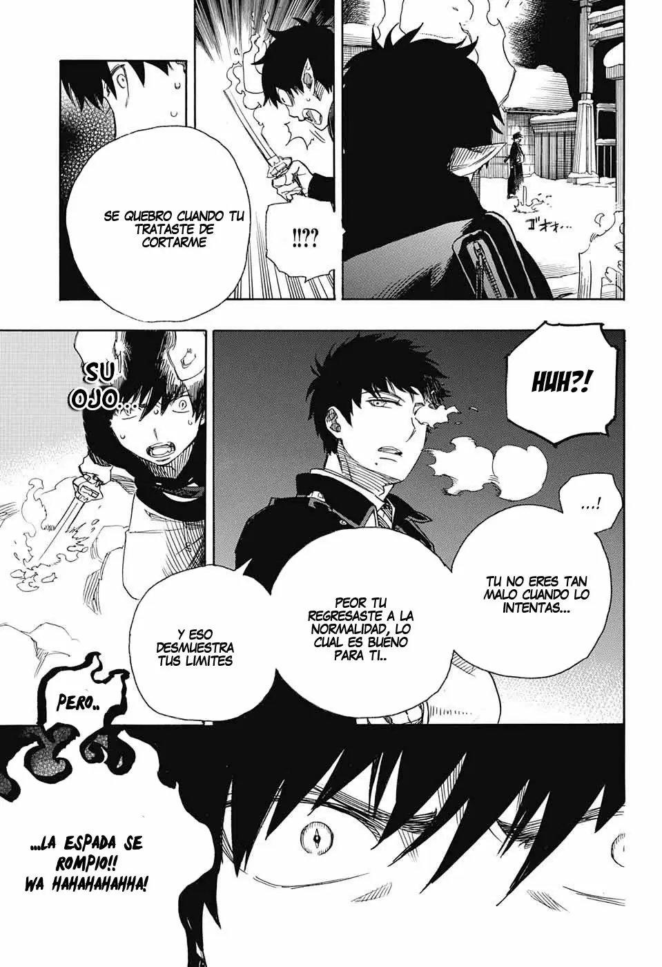 Ao no Exorcist capítulo 97, página 7