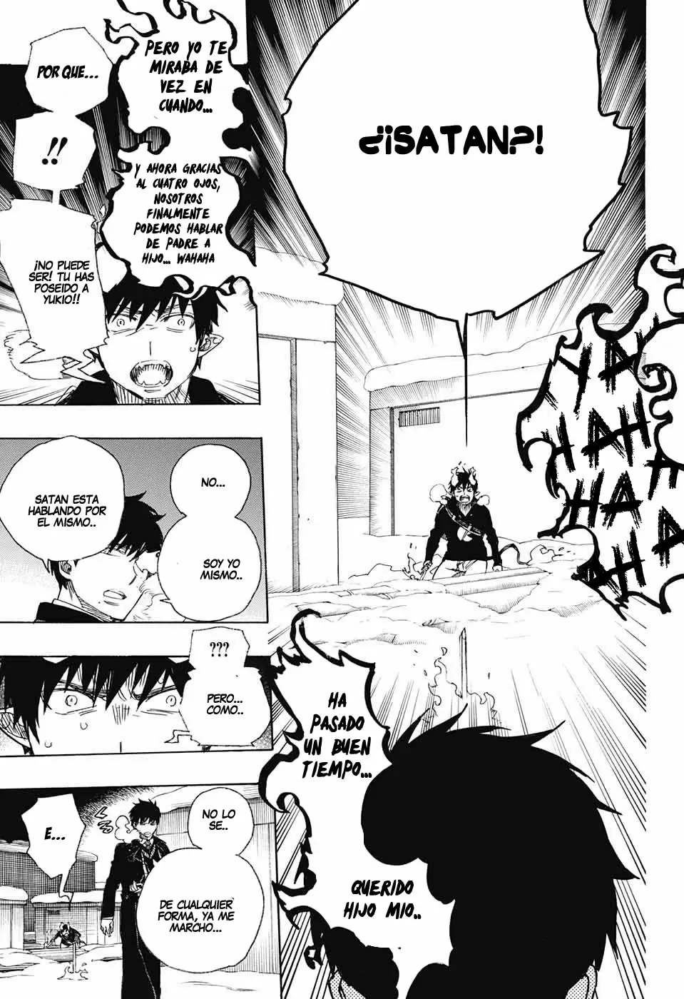 Ao no Exorcist capítulo 97, página 9