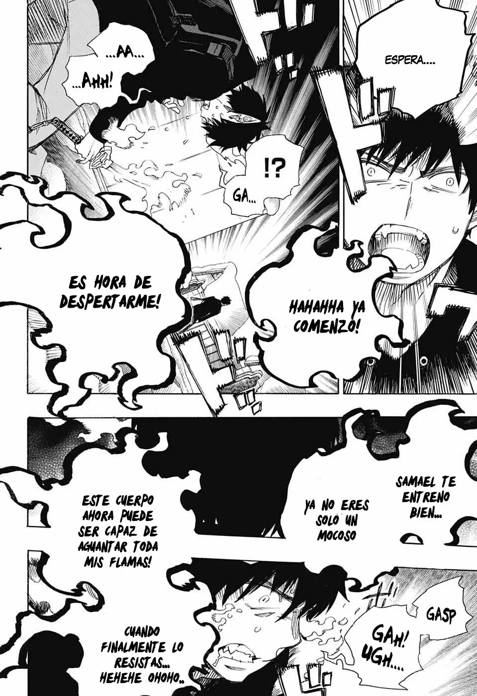 Ao no Exorcist capítulo 97, página 10