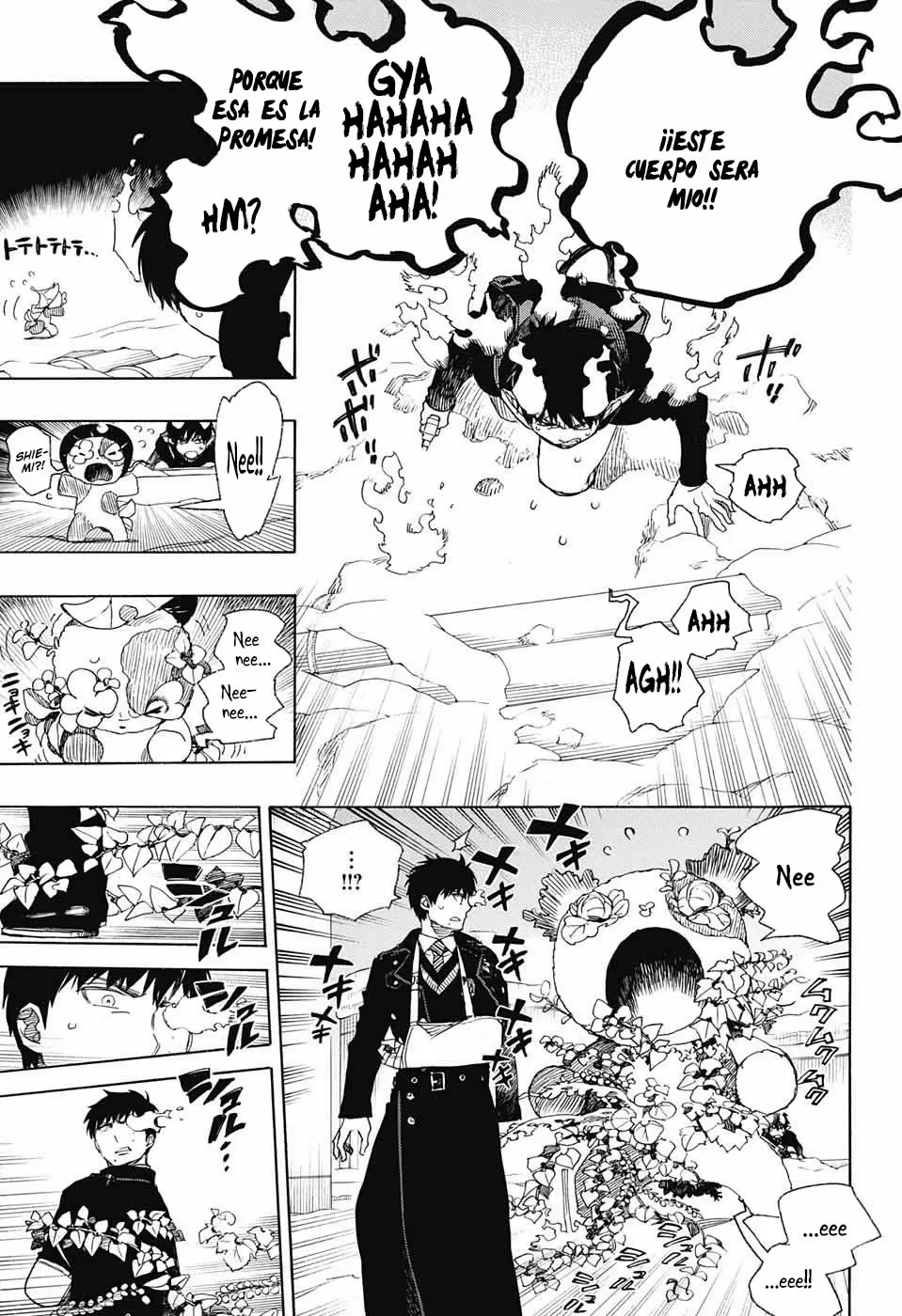 Ao no Exorcist capítulo 97, página 11