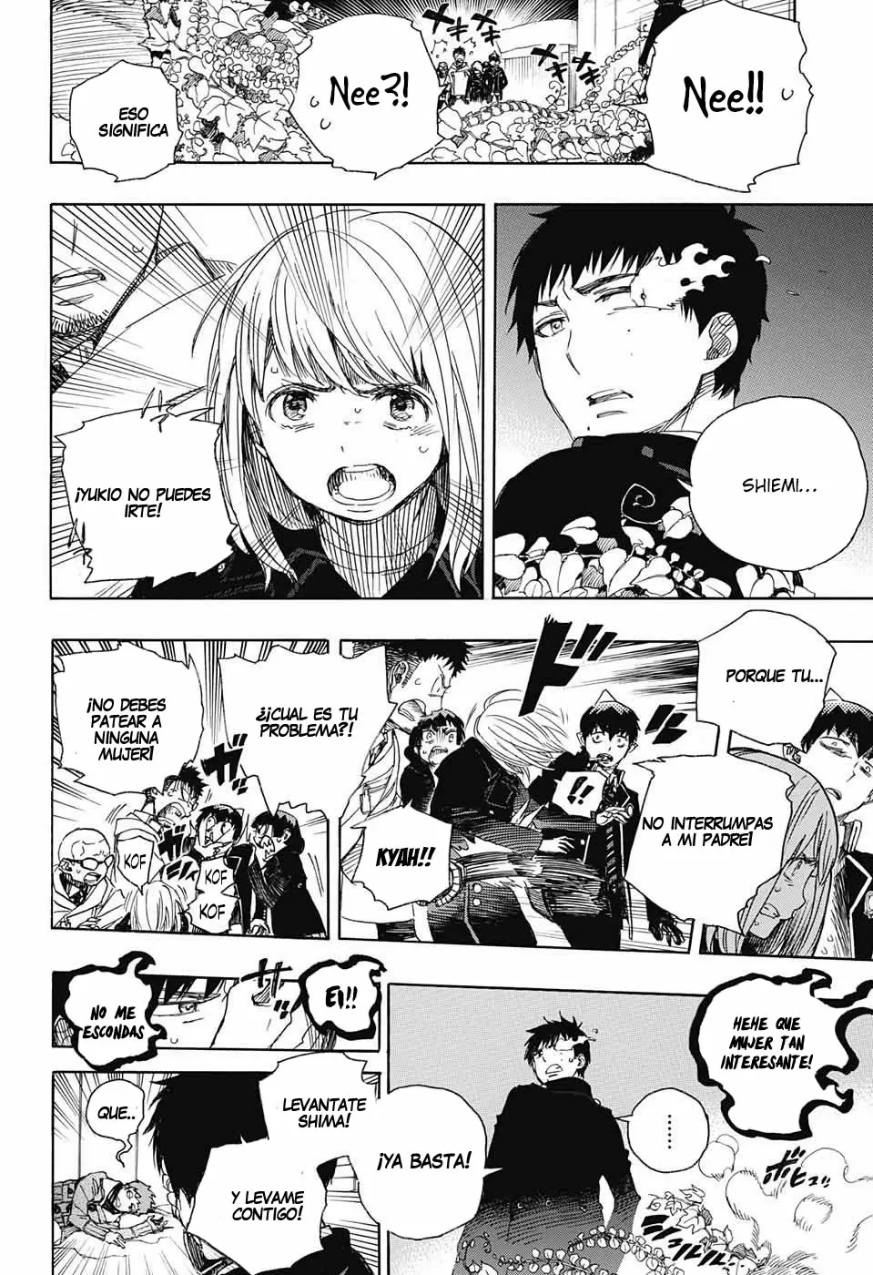 Ao no Exorcist capítulo 97, página 12