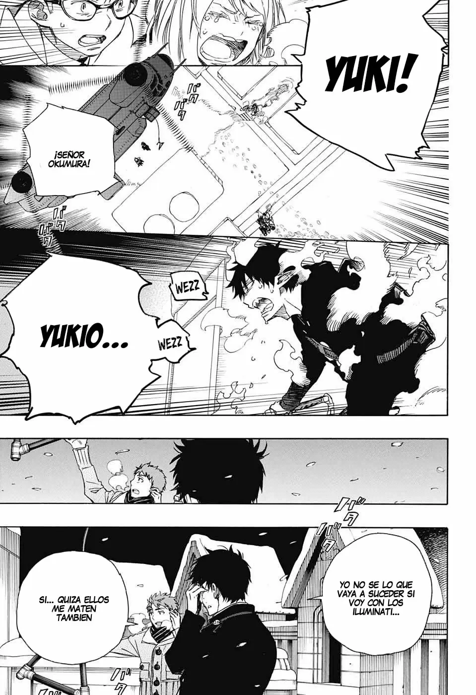 Ao no Exorcist capítulo 97, página 13