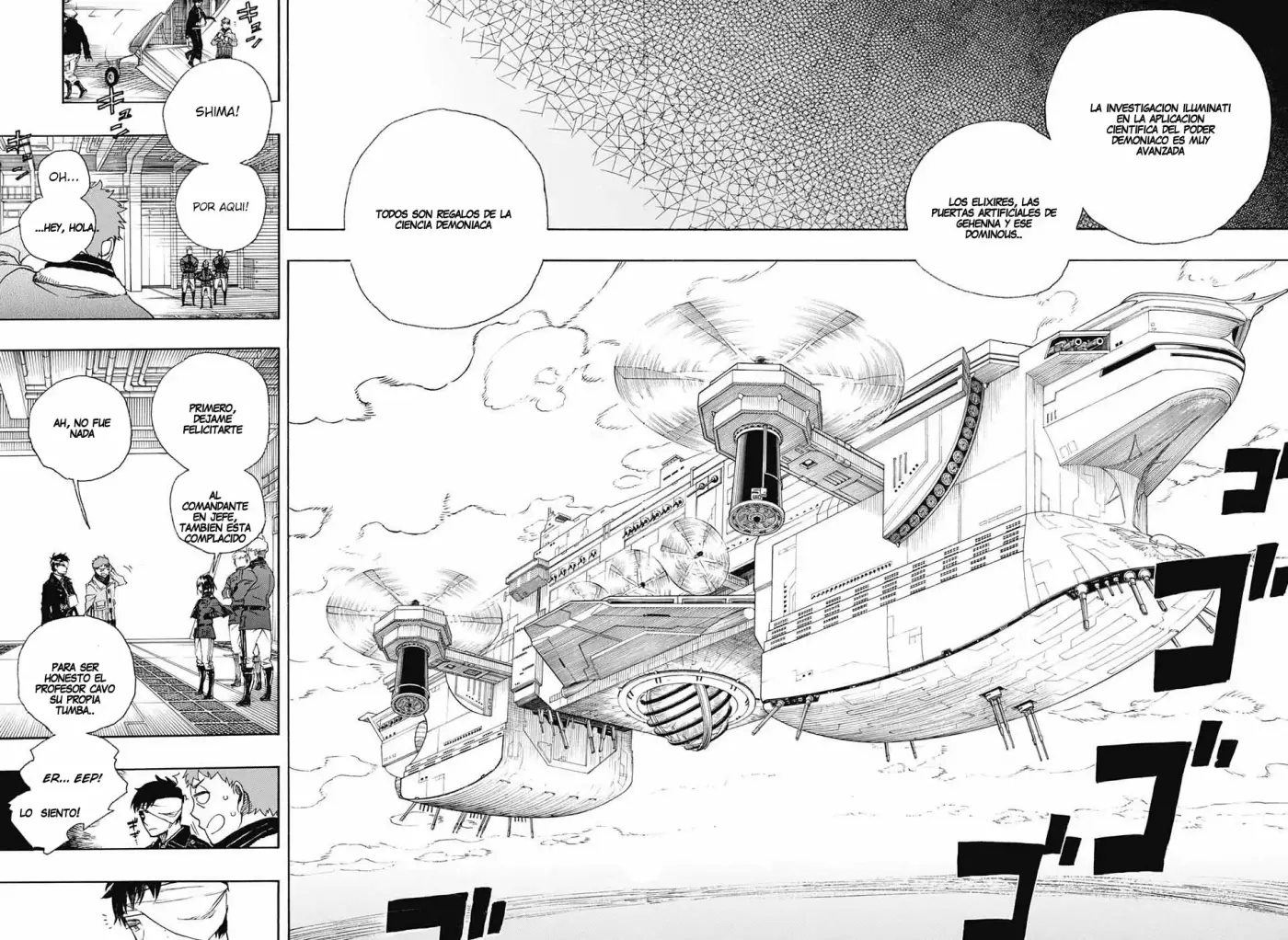 Ao no Exorcist capítulo 97, página 20