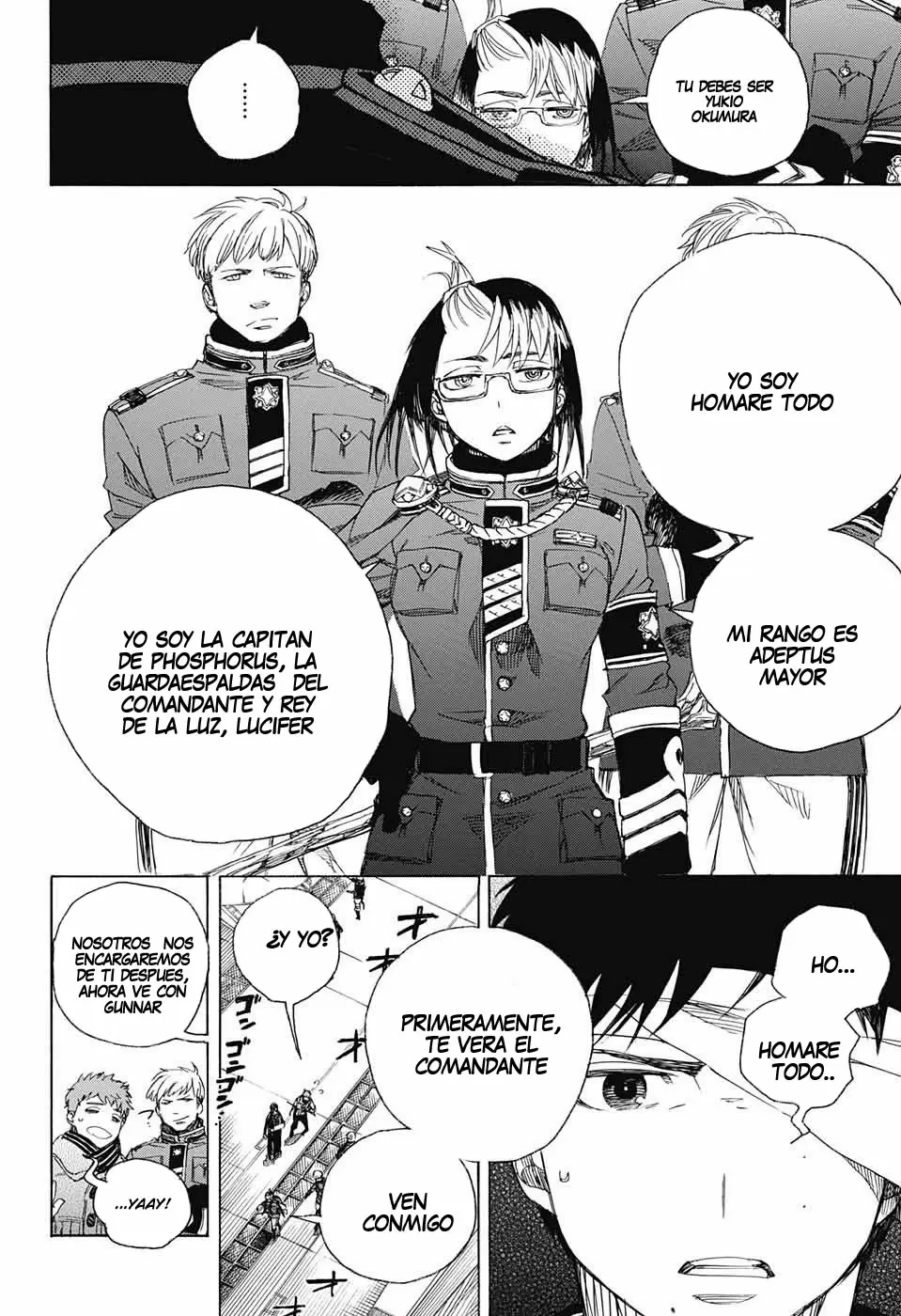 Ao no Exorcist capítulo 97, página 21