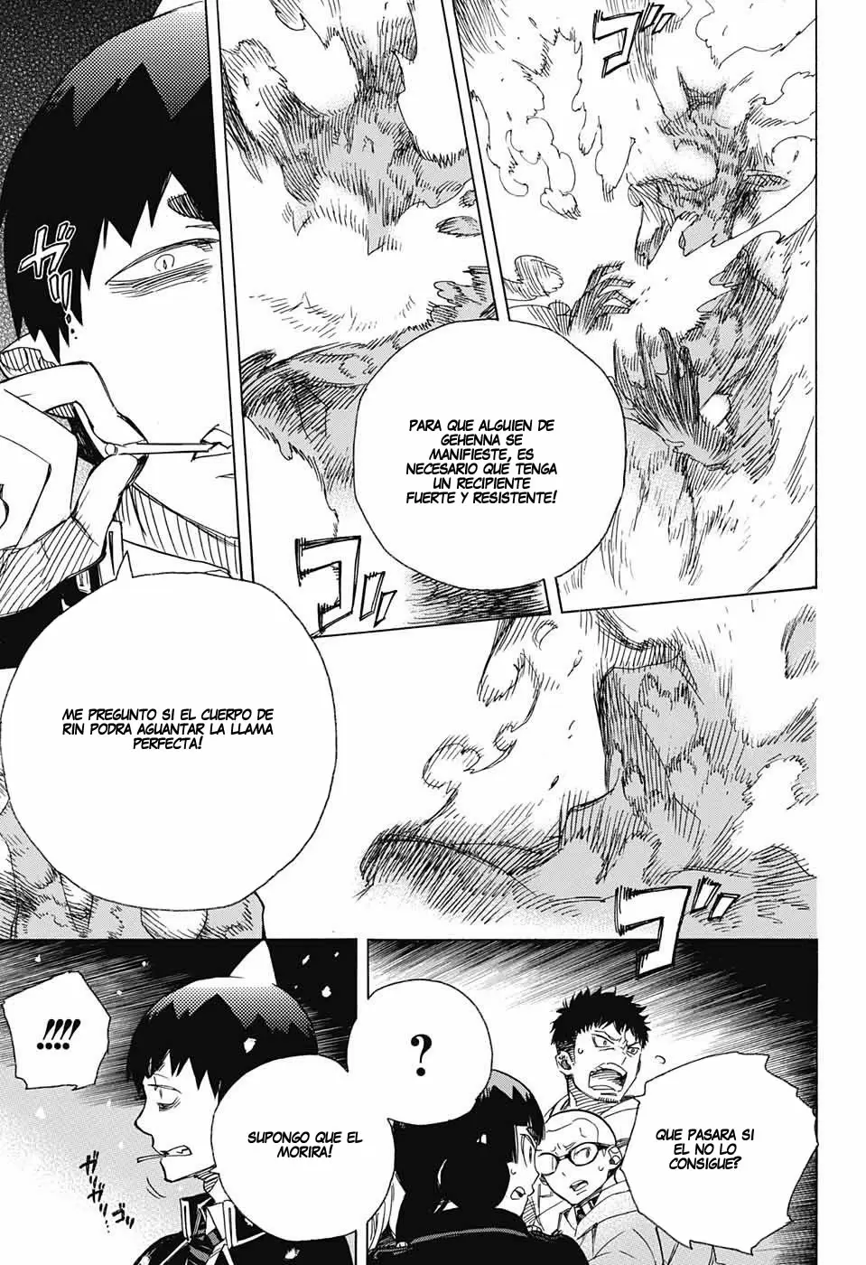 Ao no Exorcist capítulo 98, página 5