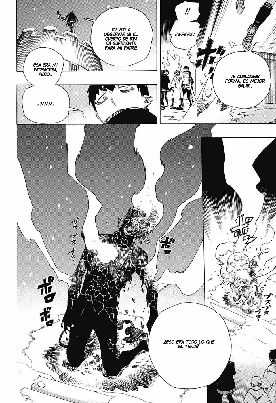 Ao no Exorcist capítulo 98, página 6