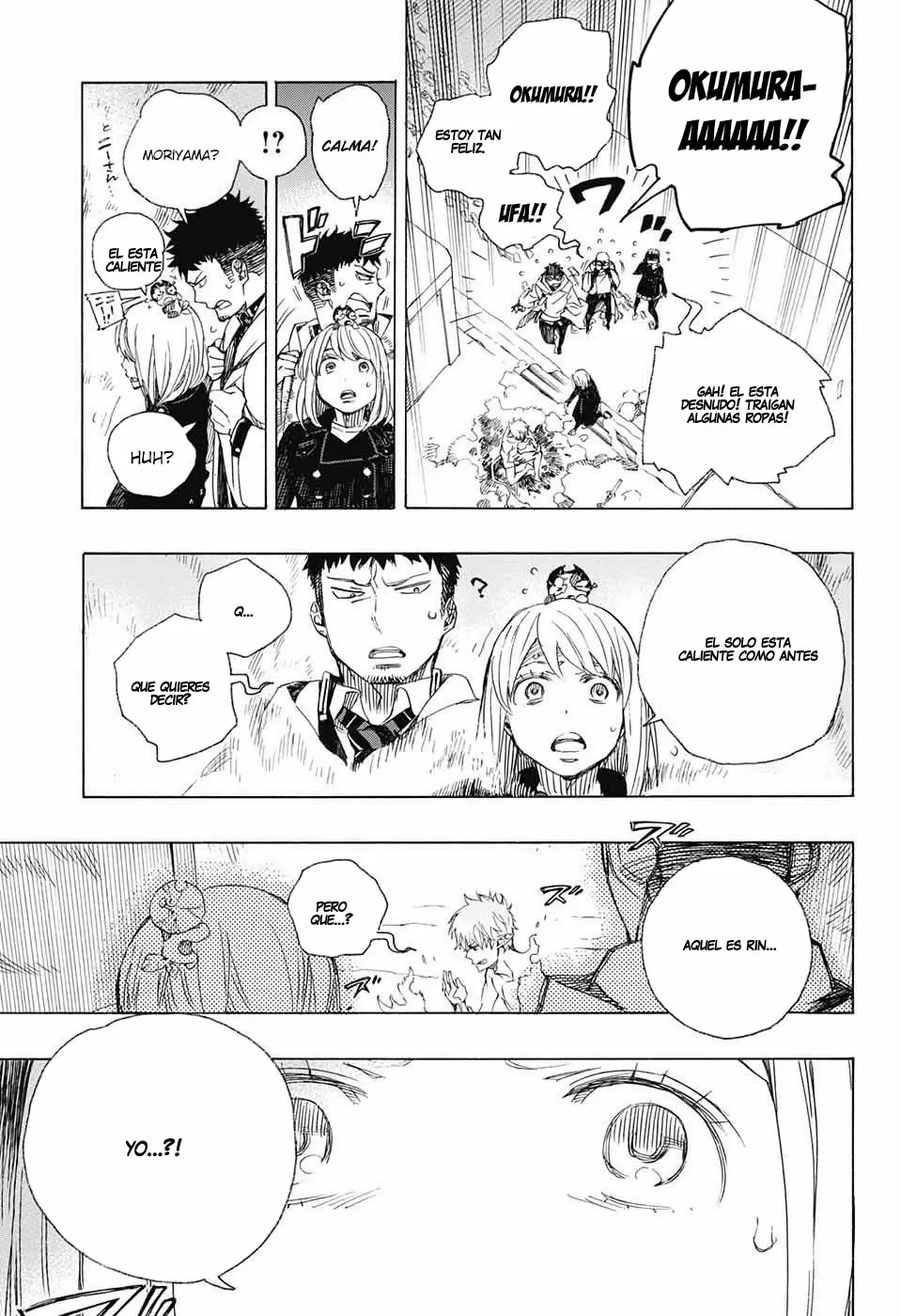 Ao no Exorcist capítulo 98, página 11