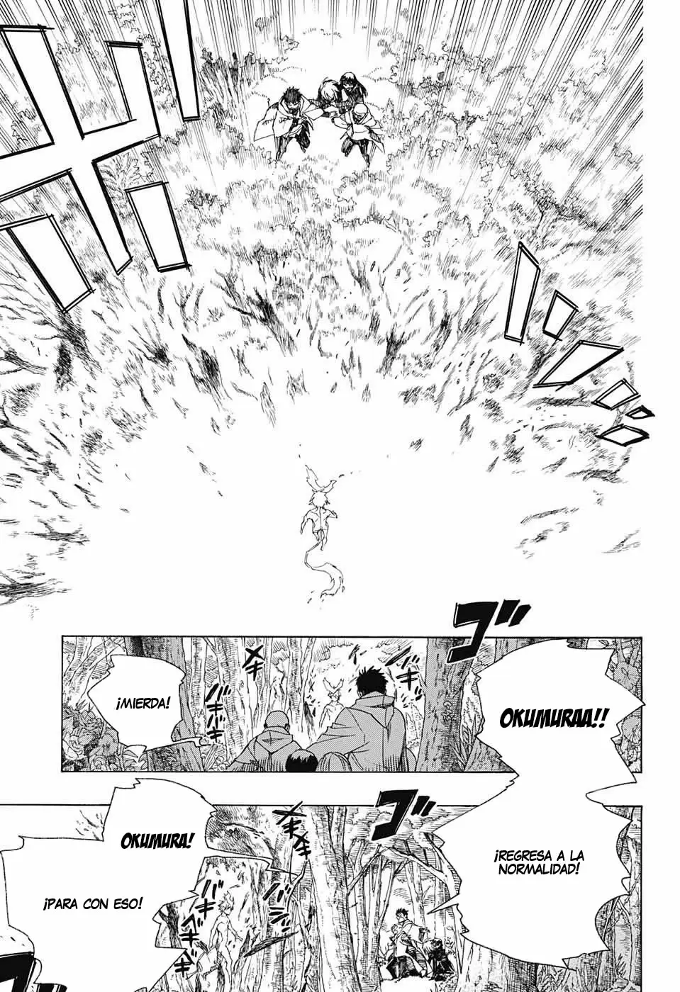 Ao no Exorcist capítulo 98, página 18