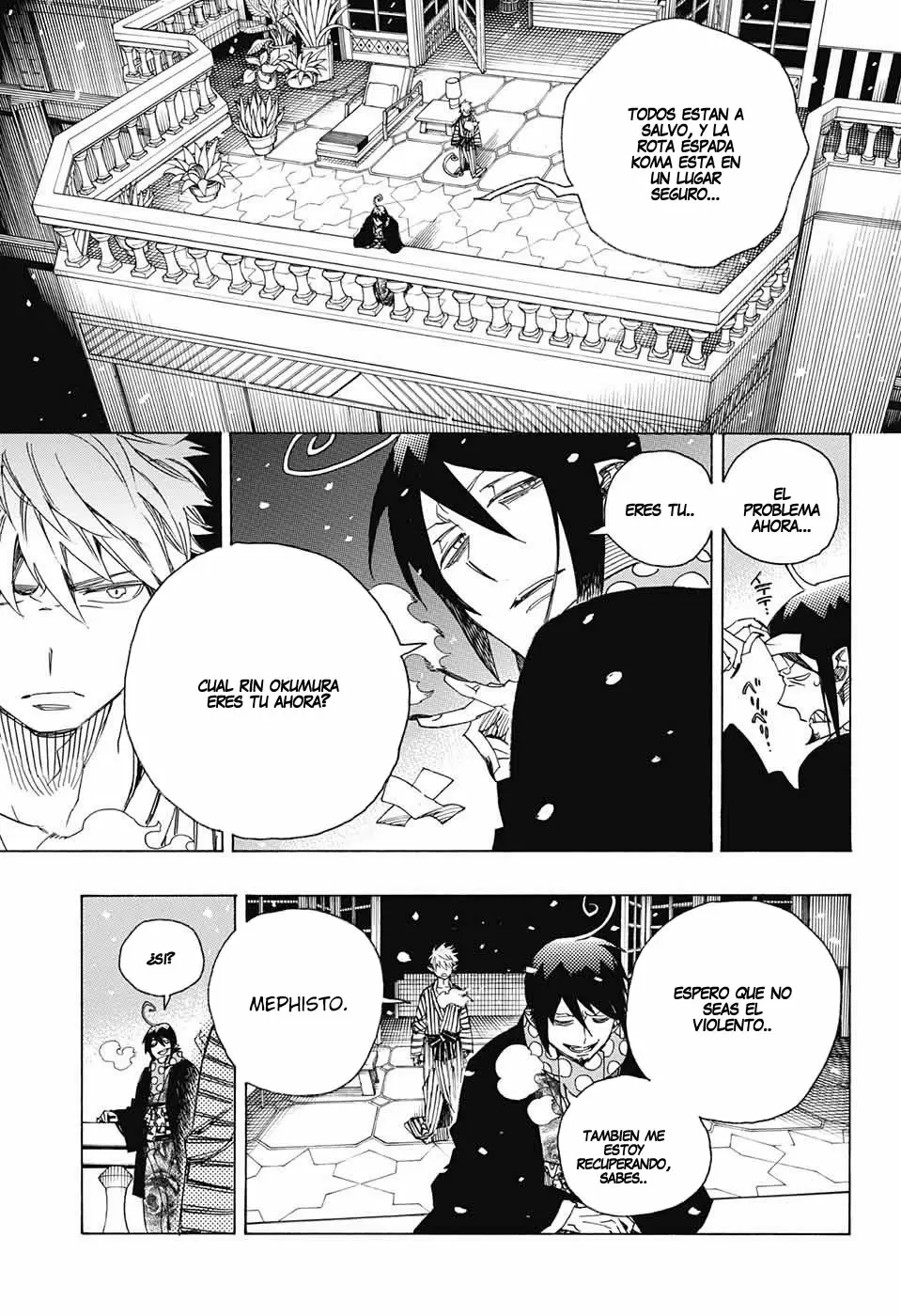 Ao no Exorcist capítulo 98, página 32