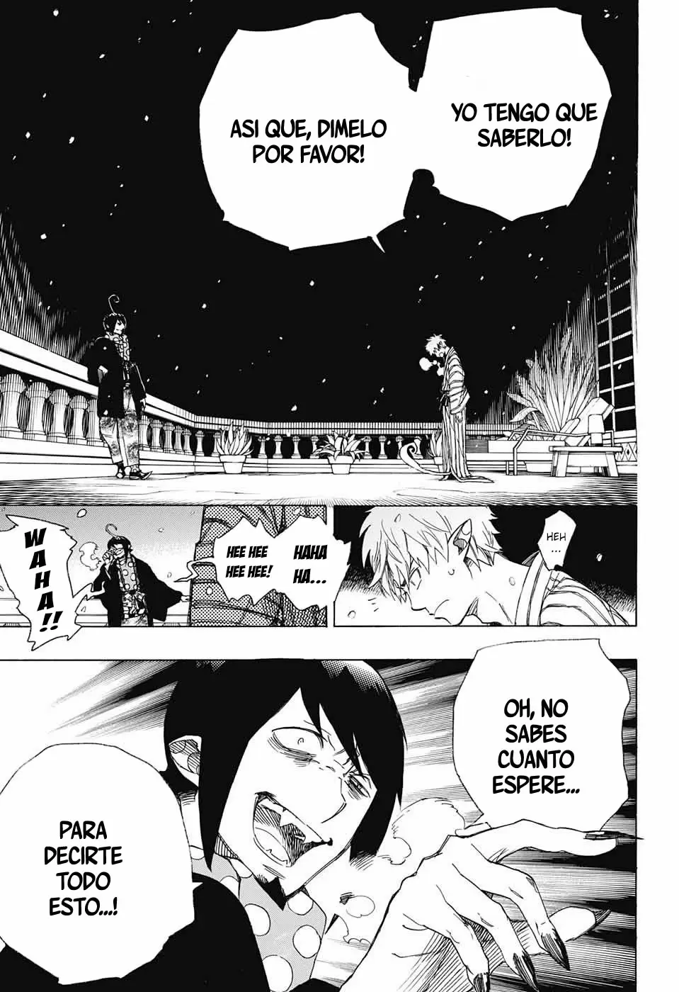 Ao no Exorcist capítulo 98, página 34