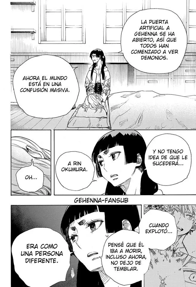 Ao no Exorcist capítulo 99.5, página 4