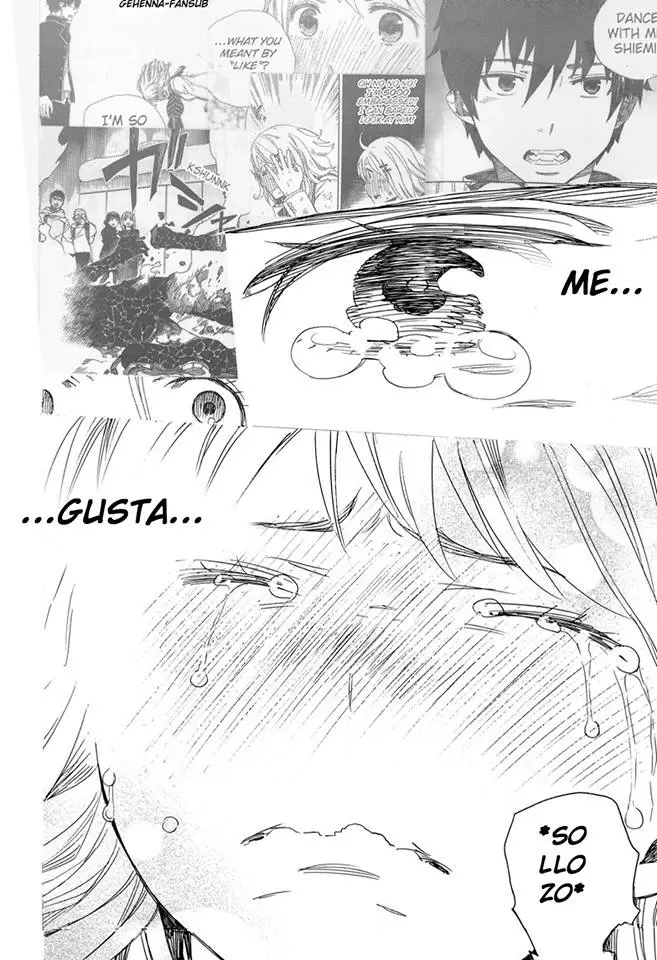 Ao no Exorcist capítulo 99.5, página 8