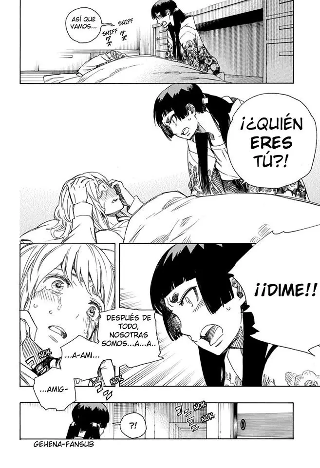 Ao no Exorcist capítulo 99.5, página 10