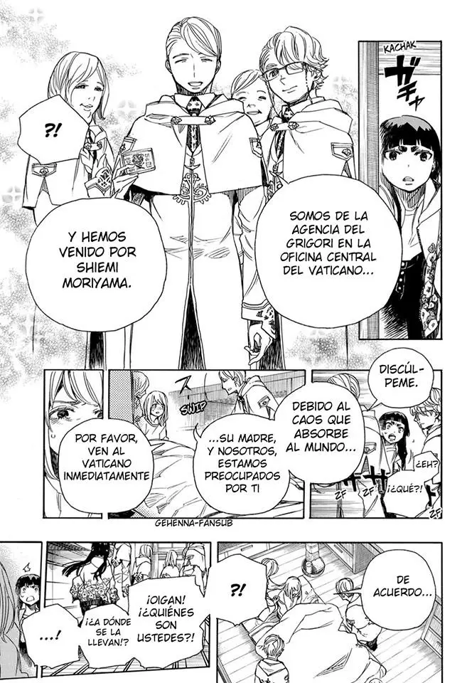 Ao no Exorcist capítulo 99.5, página 11