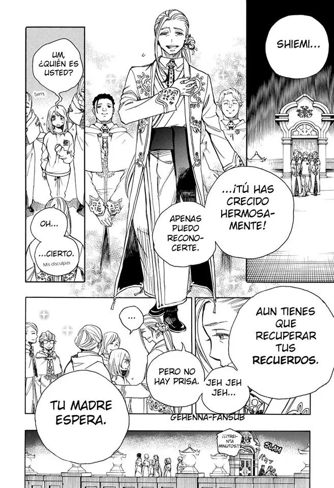 Ao no Exorcist capítulo 99.5, página 14